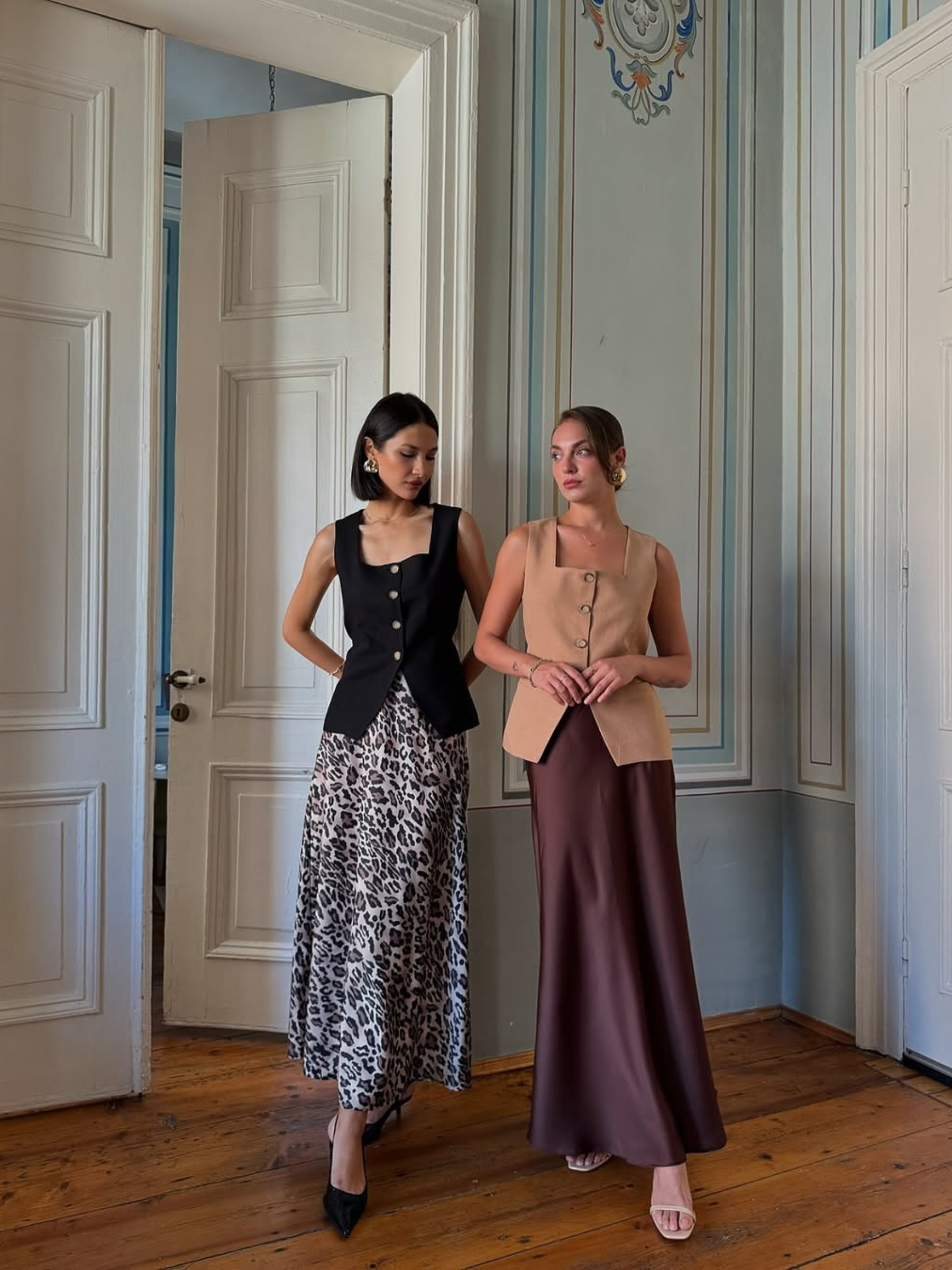 Amélie - Gilet Sans Manches Boutonné