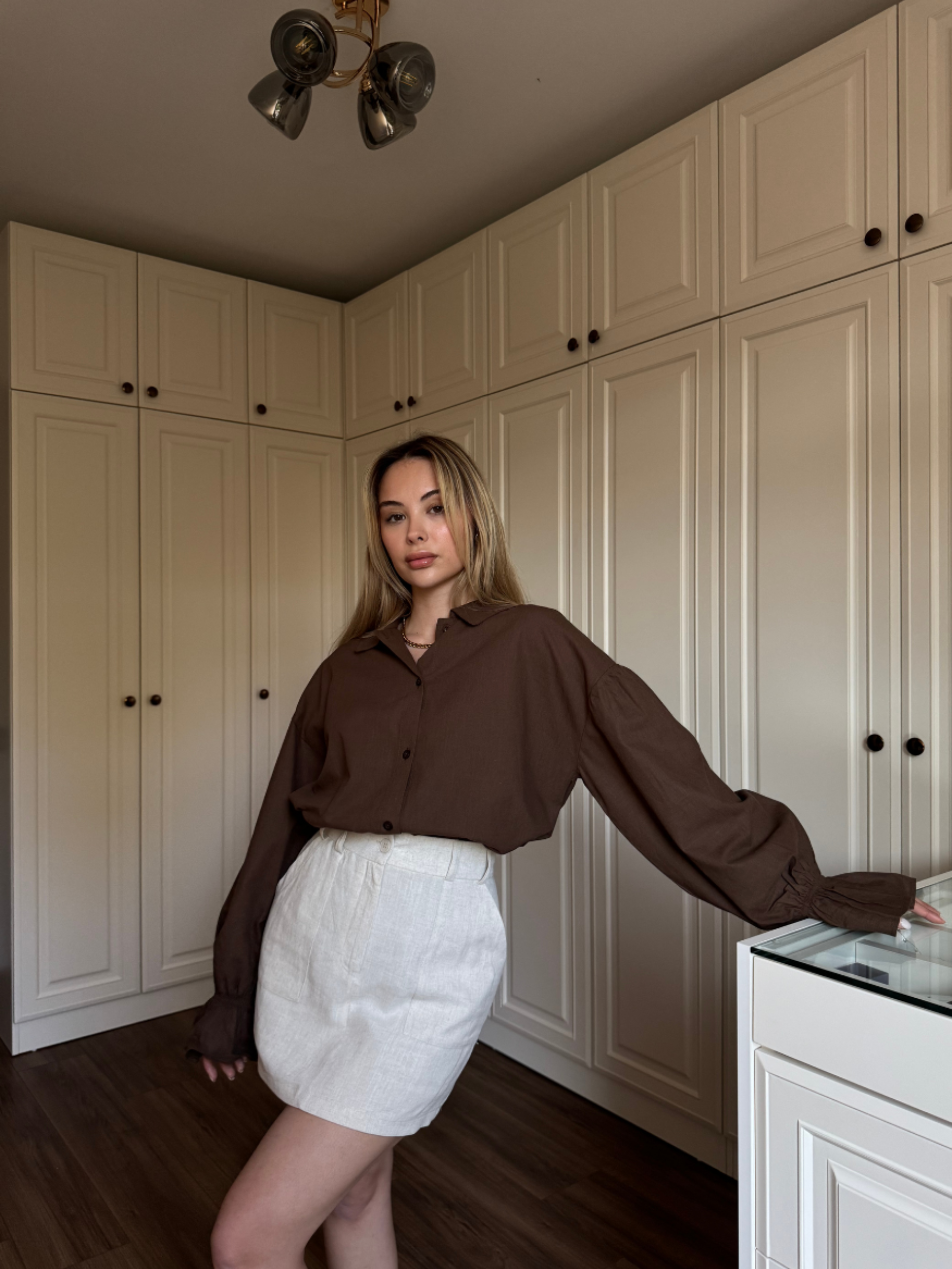 Maya - Chemise Manches Bouffantes