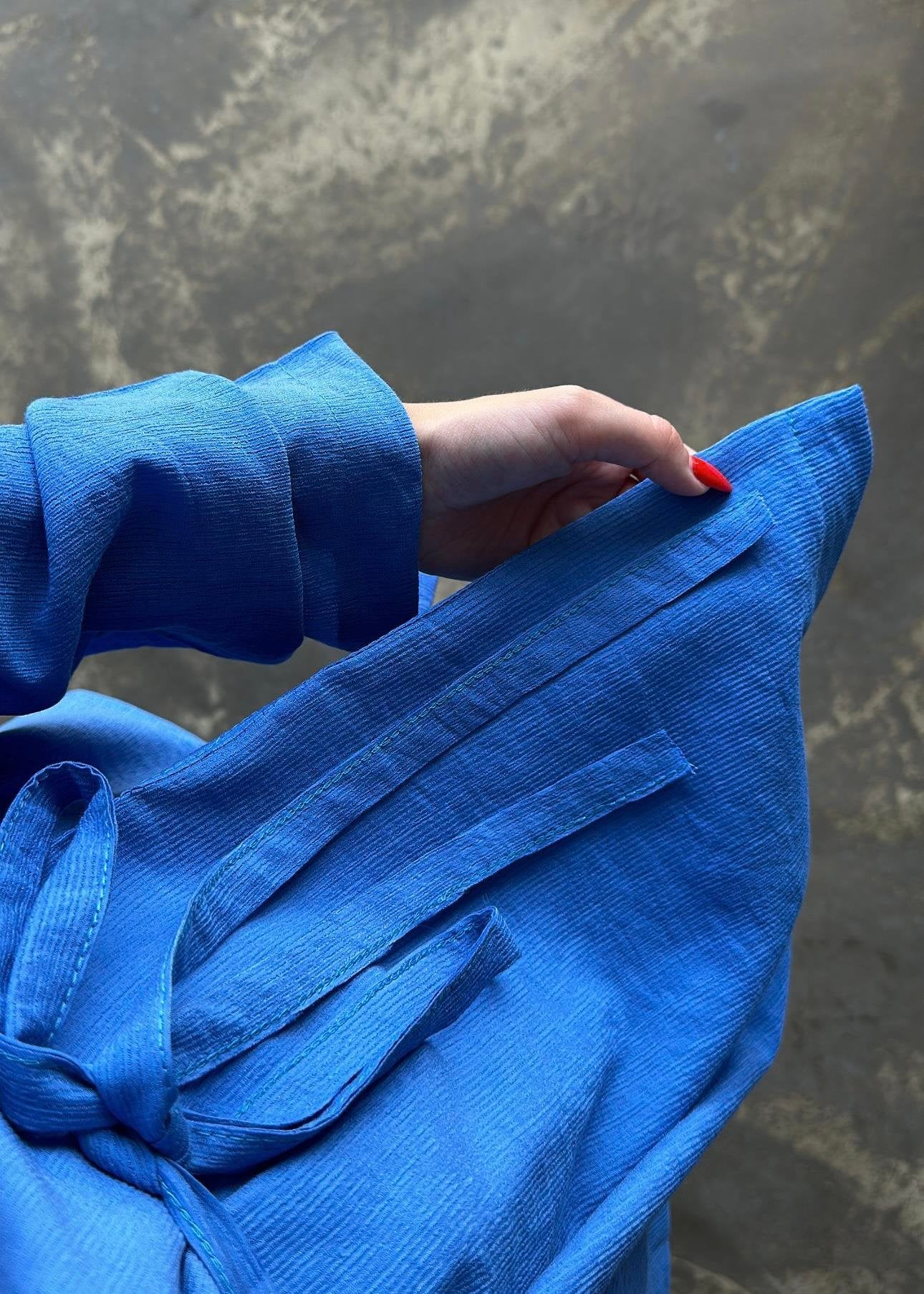 Ari - Ensemble Décontracté Raffiné Bleu