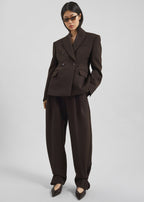 Tailleur Classy– Blazer & Pantalon Raffiné Marron