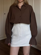 Maya - Chemise Manches Bouffantes
