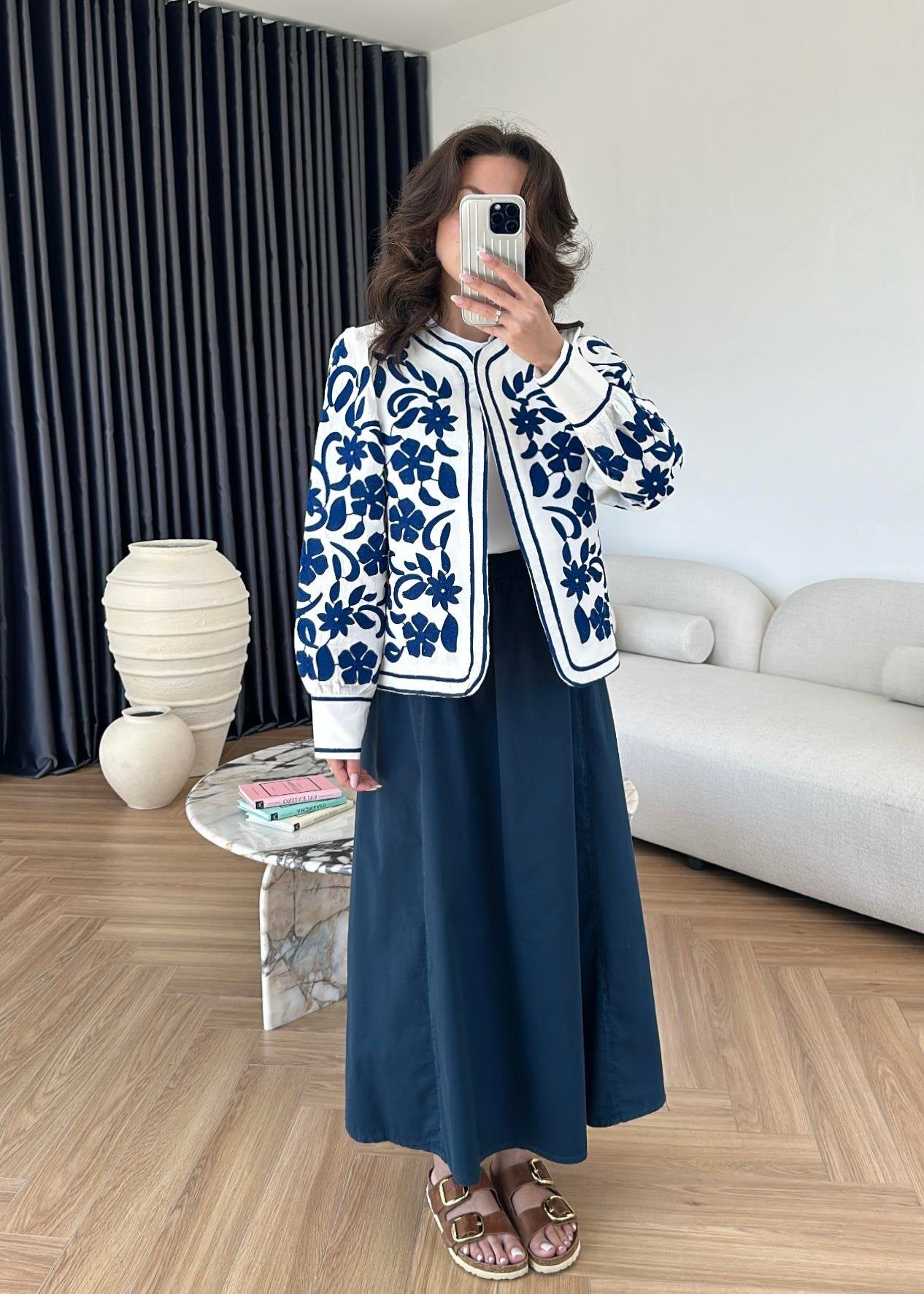 Naya - Veste Brodée