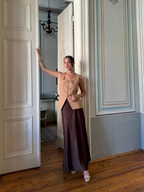 Amélie - Gilet Sans Manches Boutonné
