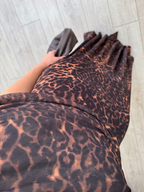 Bohème - Robe Longue Imprimé Léopard
