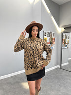 Glam - Pull En Maille Beige